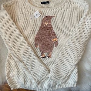Gap Kids Sequin Penquin Sweater